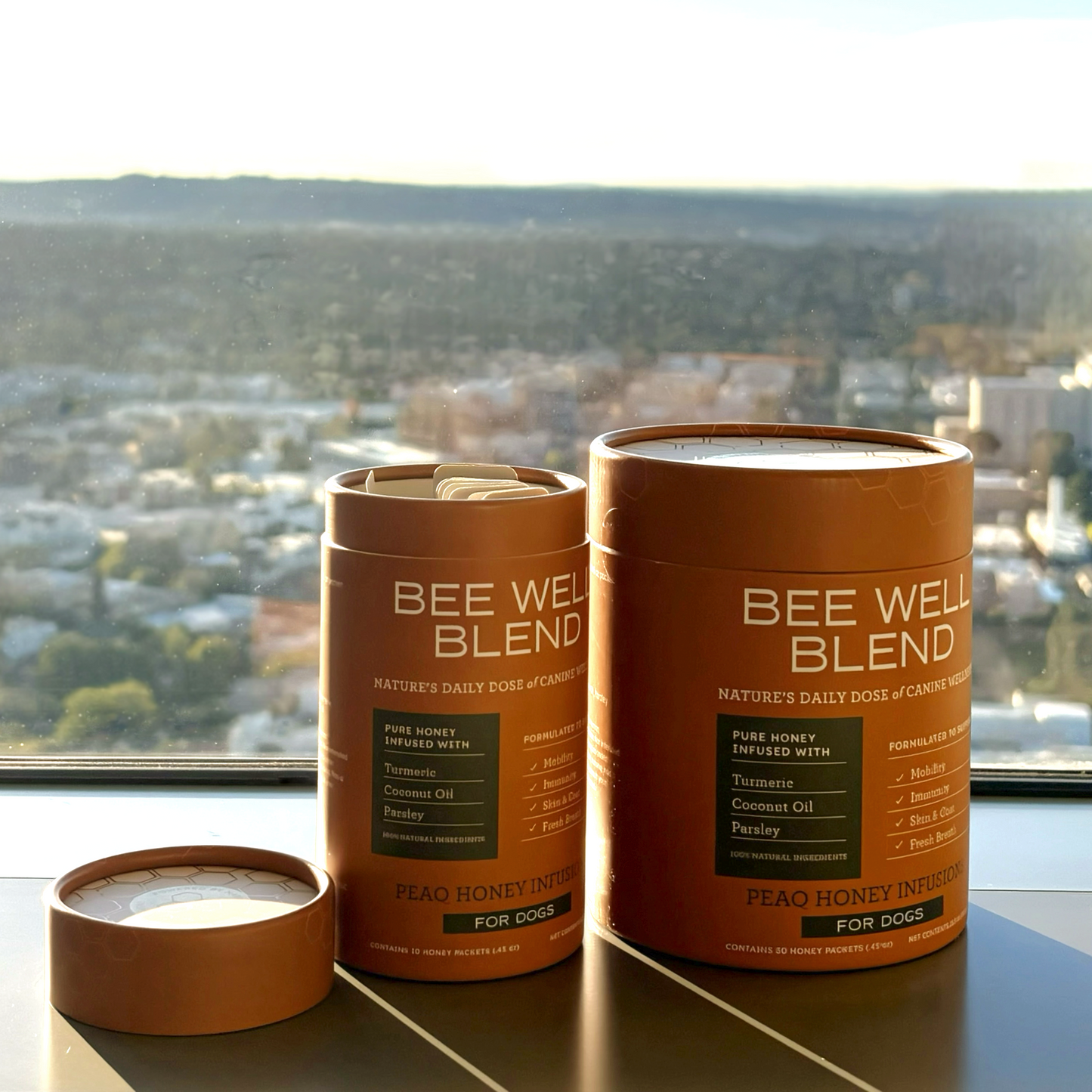 Peaq Bee Well Blend-Functional Honey with Botanical Infusions for Dogs